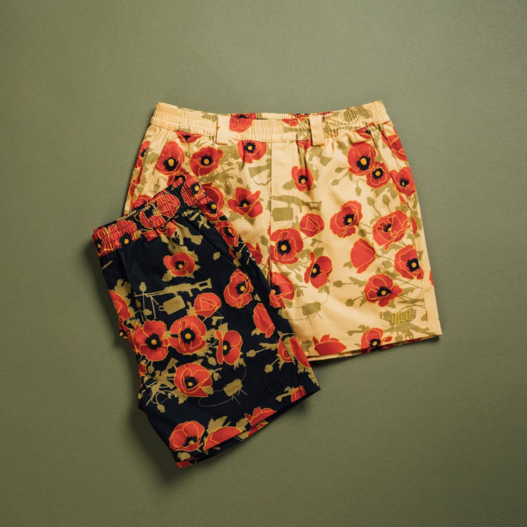 "Poppies of War" Shorts