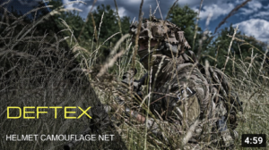DEFTEX Helmet Camouflage Net
