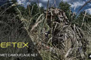 DEFTEX Helmet Camouflage Net