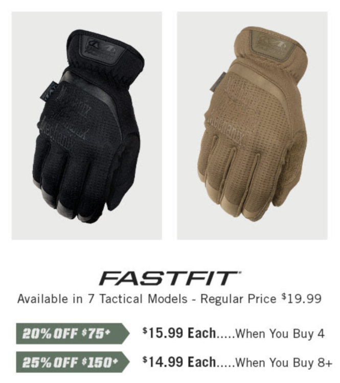 Mechanix Tactical Gloves